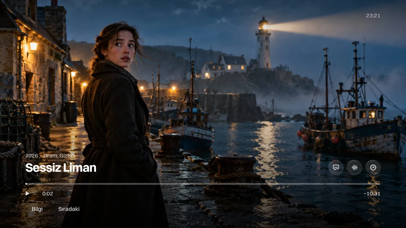 Katos (Apple TV): oynatıcı kontrolleriyle oynayan bir film