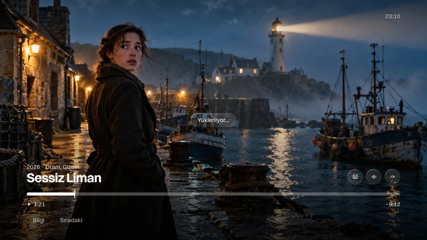 Katos (LG TV’ler): oynatıcı kontrolleriyle oynayan bir film